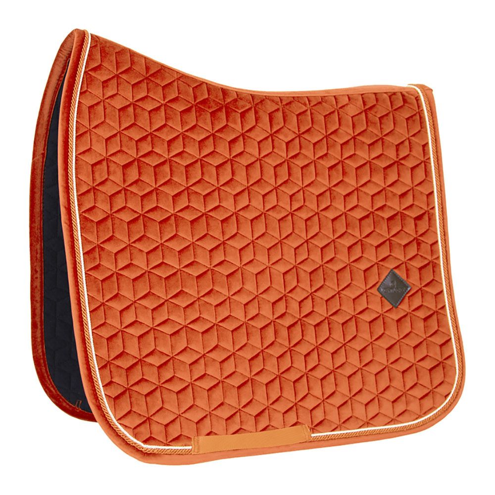 Kentucky VELVET - Tapis dressage orange