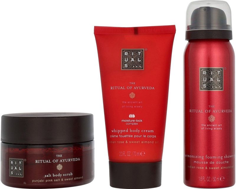 Rituals - The Ritual of Ayurveda - Lichaamsverzorgingsset - Dames - 3 Bestsellers