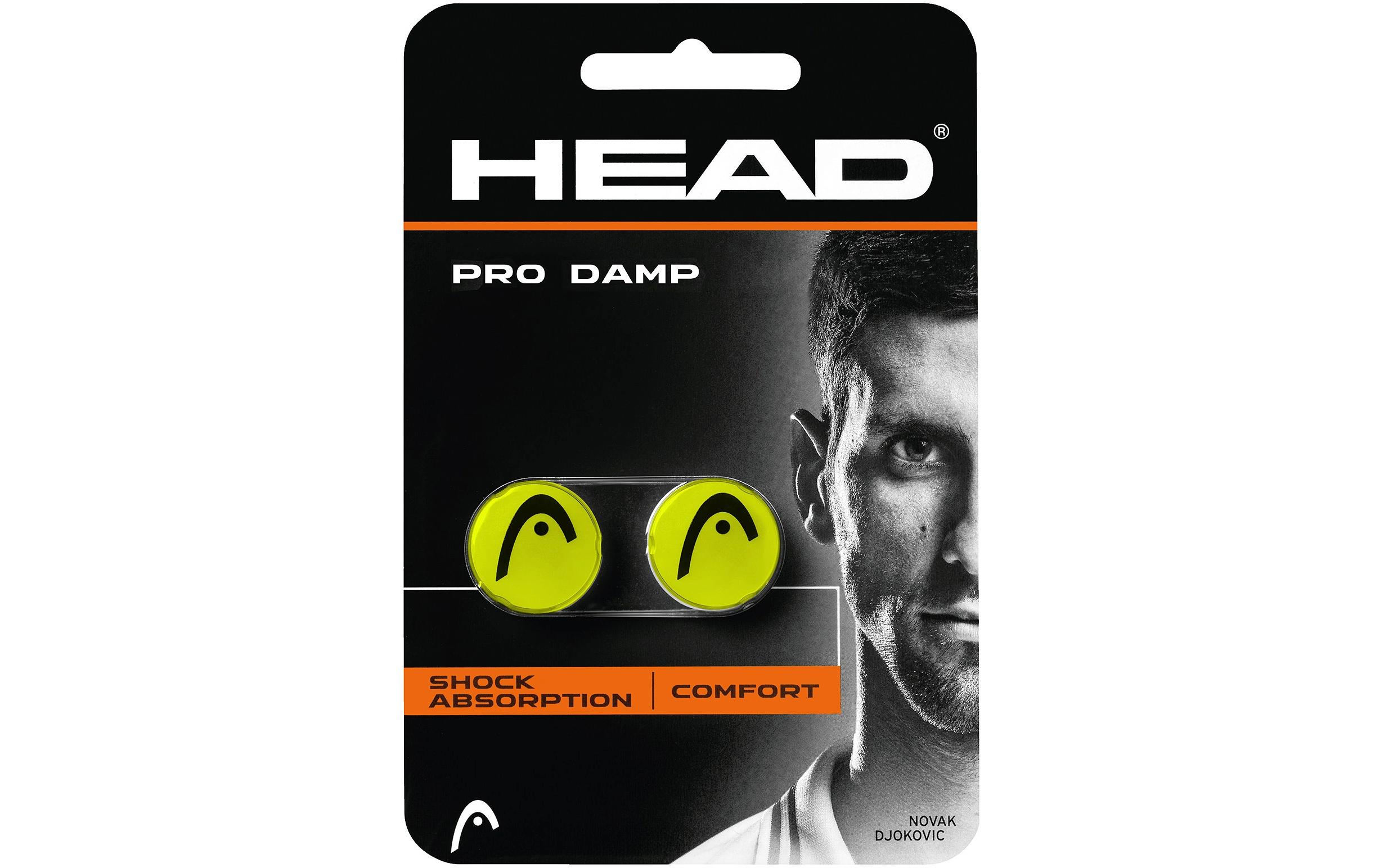 Tennis Dämpfer Pro 2er-Pack, GelbDämpfer