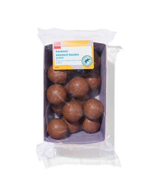 boules de chocolat caramel beurre salé 155g