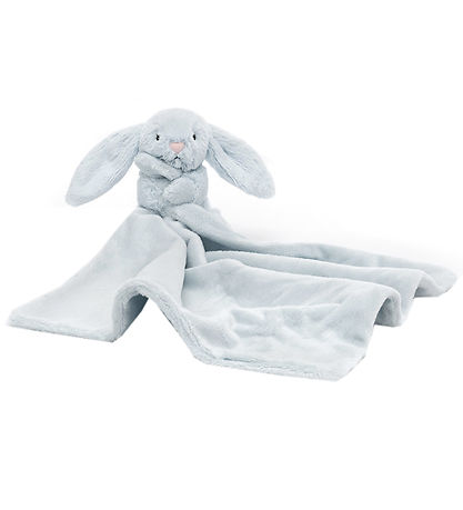 Jellycat Nusseklud - 34x34 cm - Bashful Bunny - Sølver