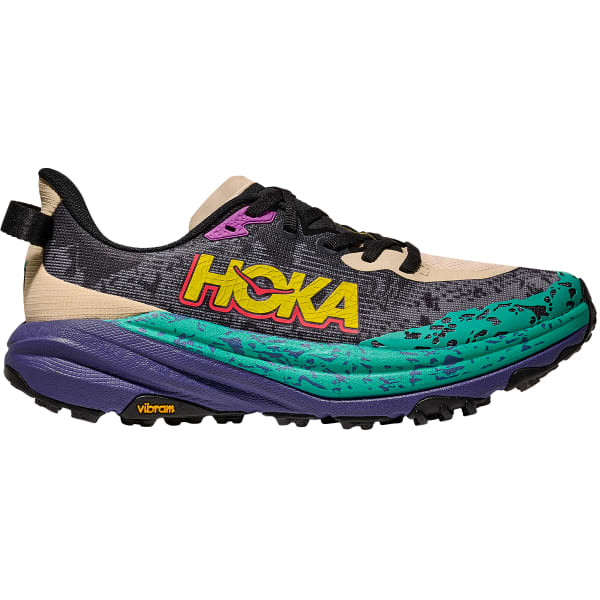 Chaussure trail HOKA ONE ONE SPEEDGOAT 6 W OATMEAL / MOUNTAIN IRIS