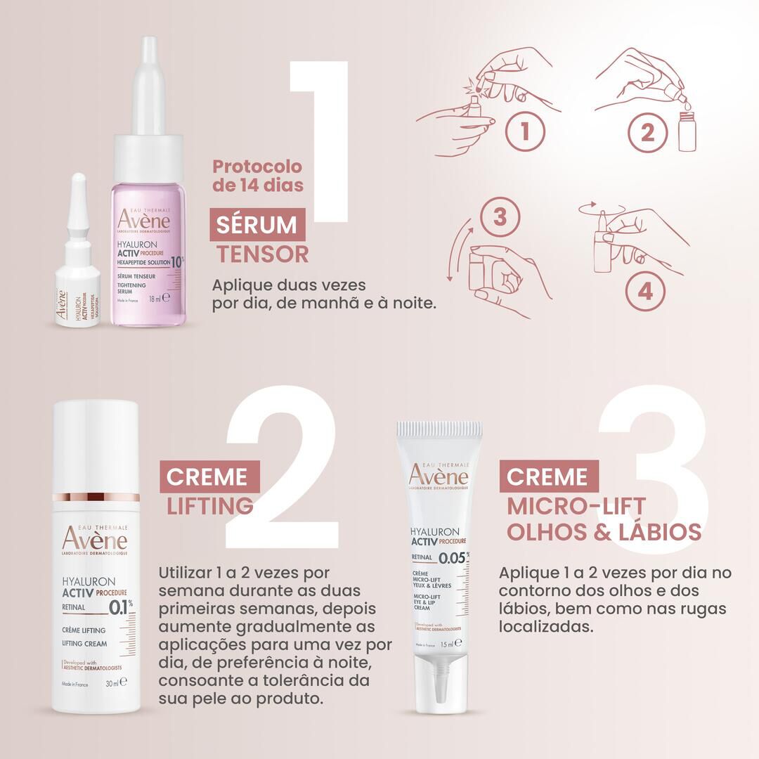 AVENE  Hyaluron Procedure Sérum Tensor - 20ml