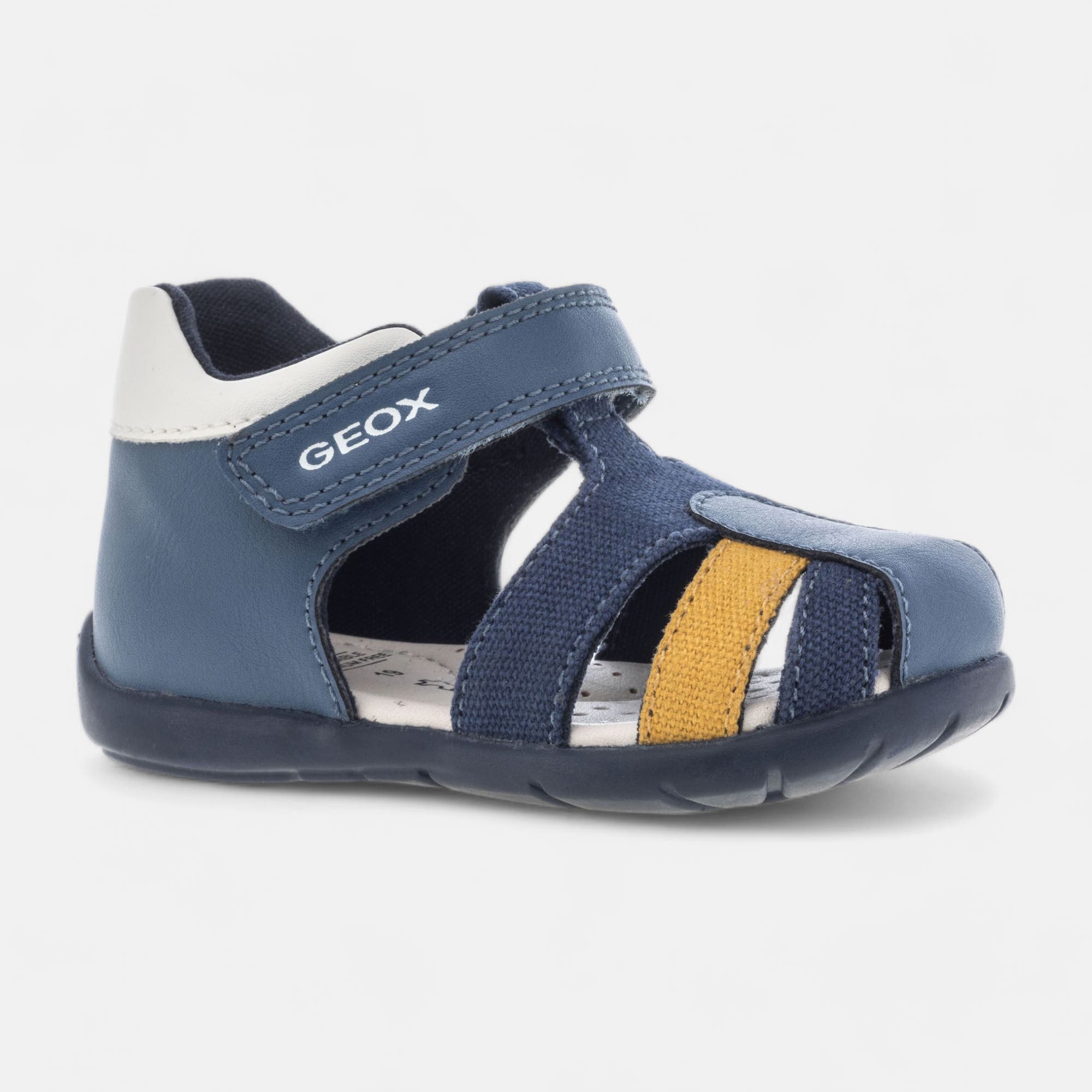 Nu-pieds Bébé garçon bleu