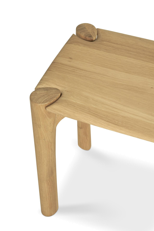 Ethnicraft PI eetbank 186x35 eiken naturel
