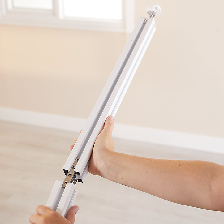 Extension poteau Alara blanc h.50 cm