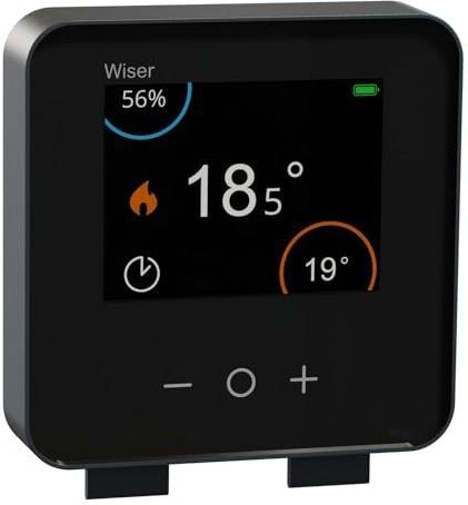 Schneider - Wiser - Thermostaat - Zwart - Aanraakscherm - Zigbee 3.0