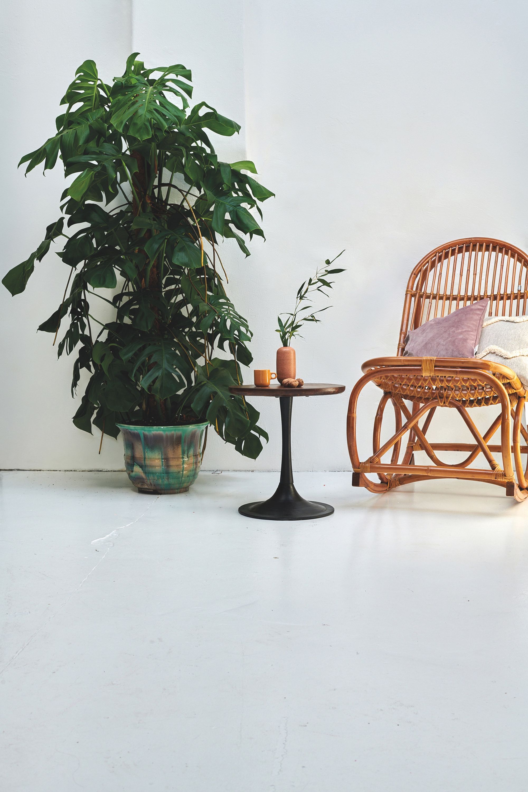 Schaukelstuhl Rattan Sessel Stuhl Relaxsessel Schaukelsessel Schwingsessel