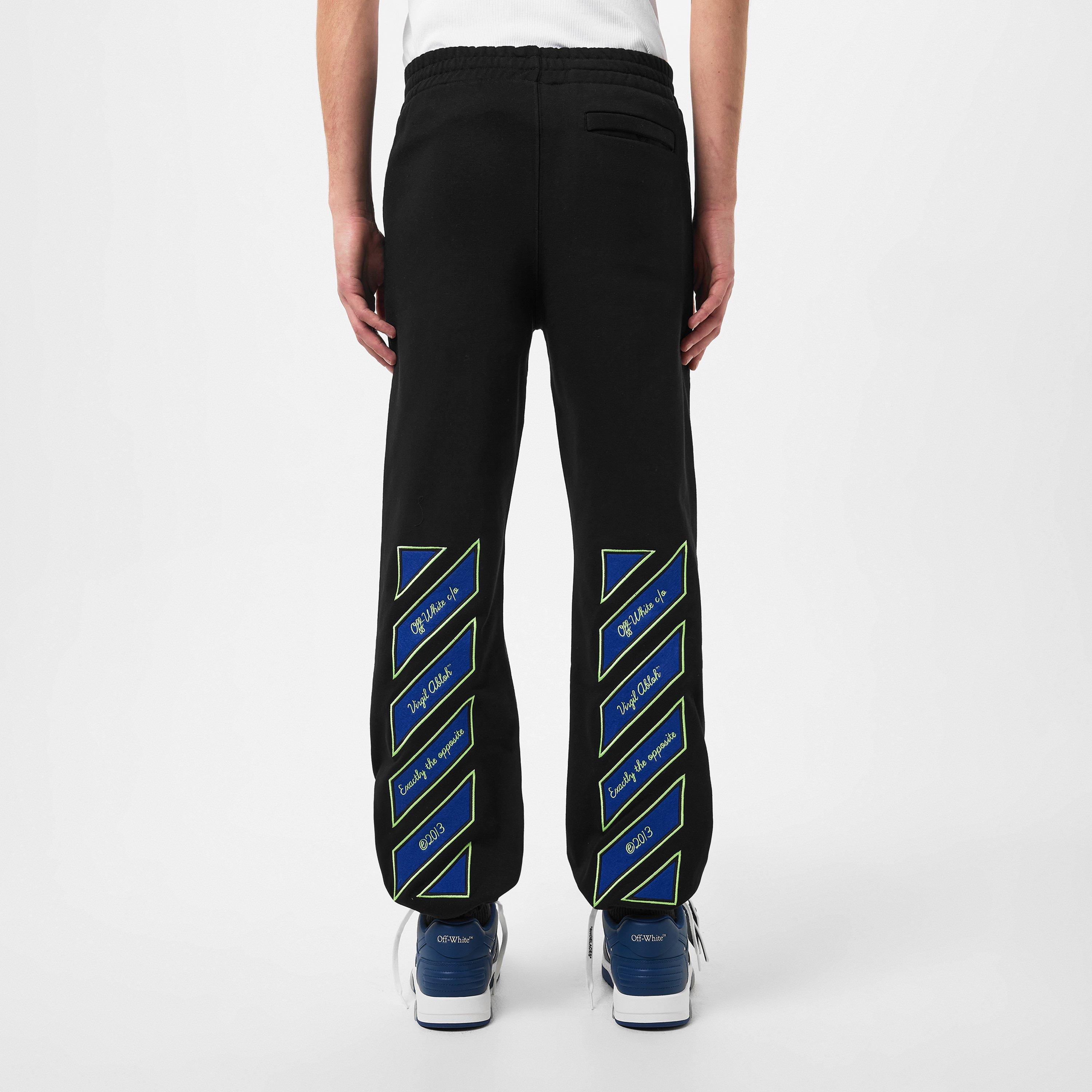 Off White Varsity Jogging Bottoms