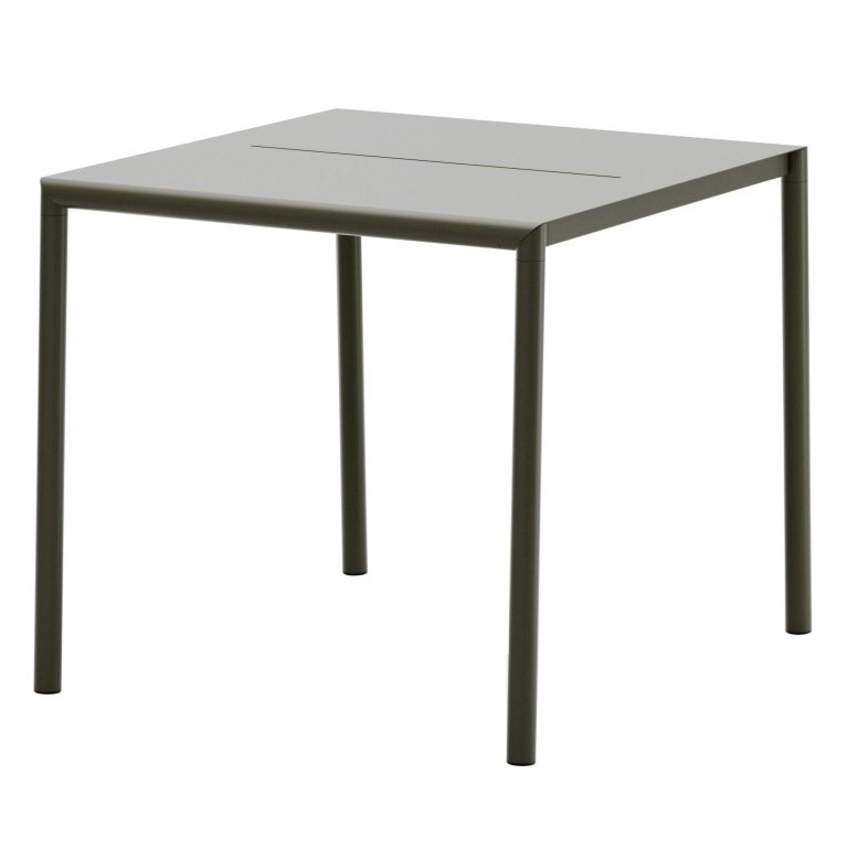 New Works May tuintafel 85x85 donkergroen