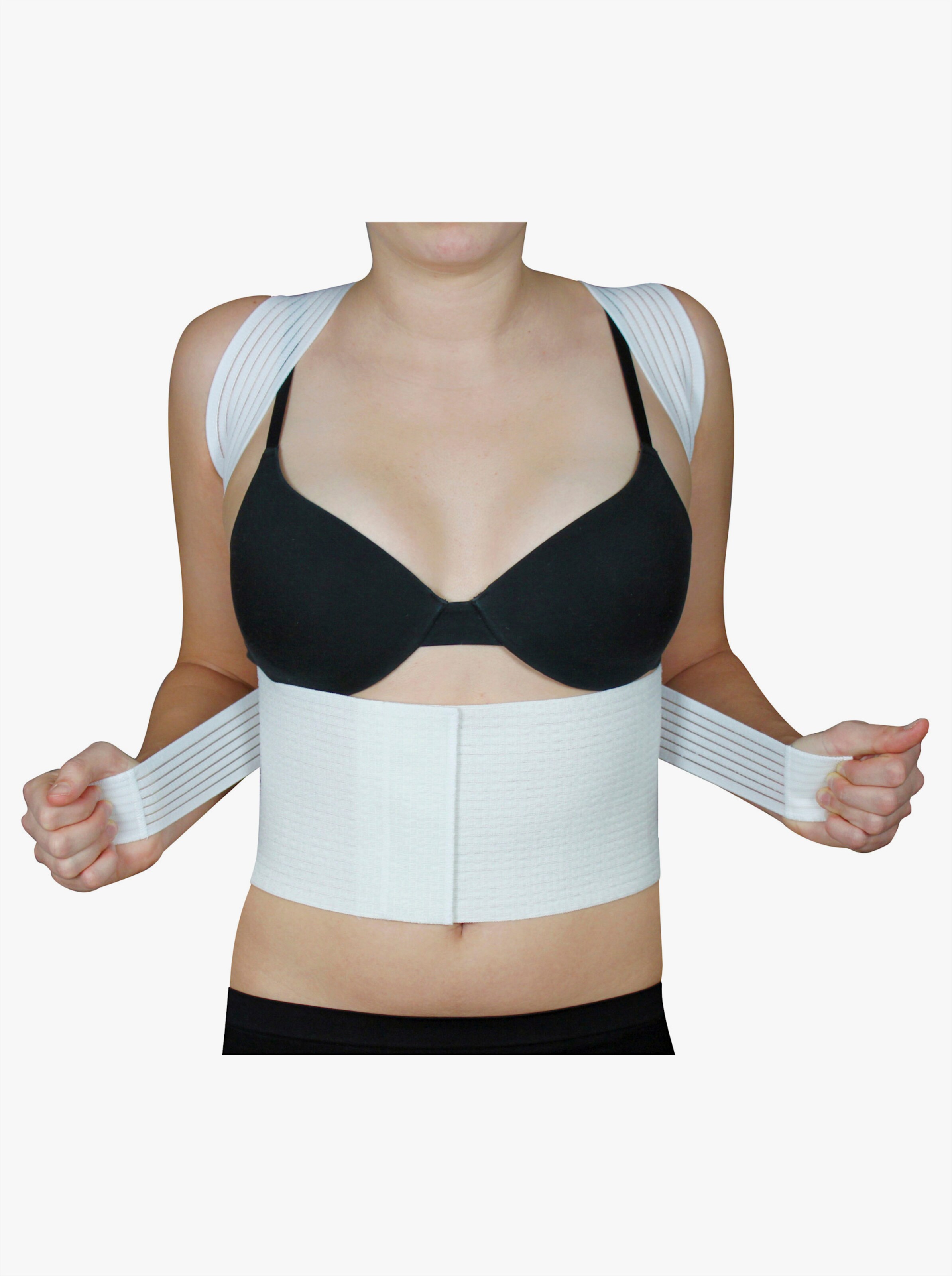 Geradehalter mit Stützgürtel