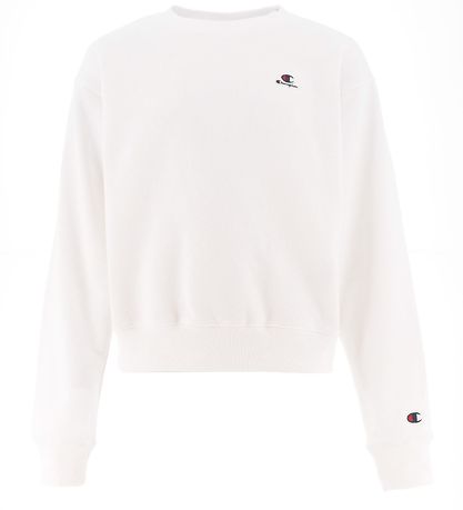 Champion Sweatshirt - Weiß m. Logo