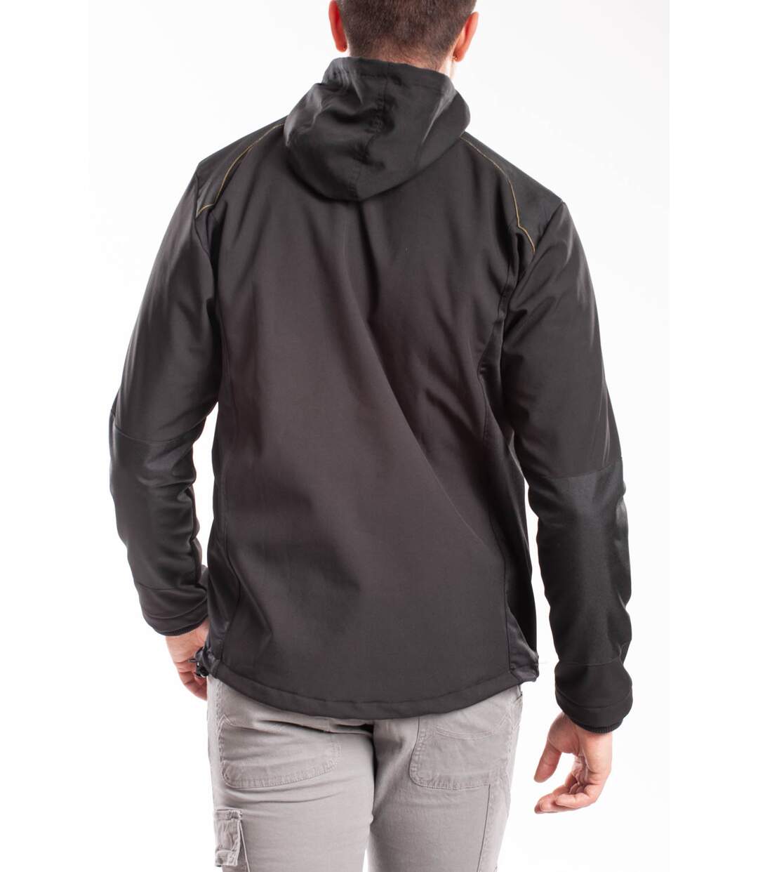 Veste softshell doublée polaire NOIR