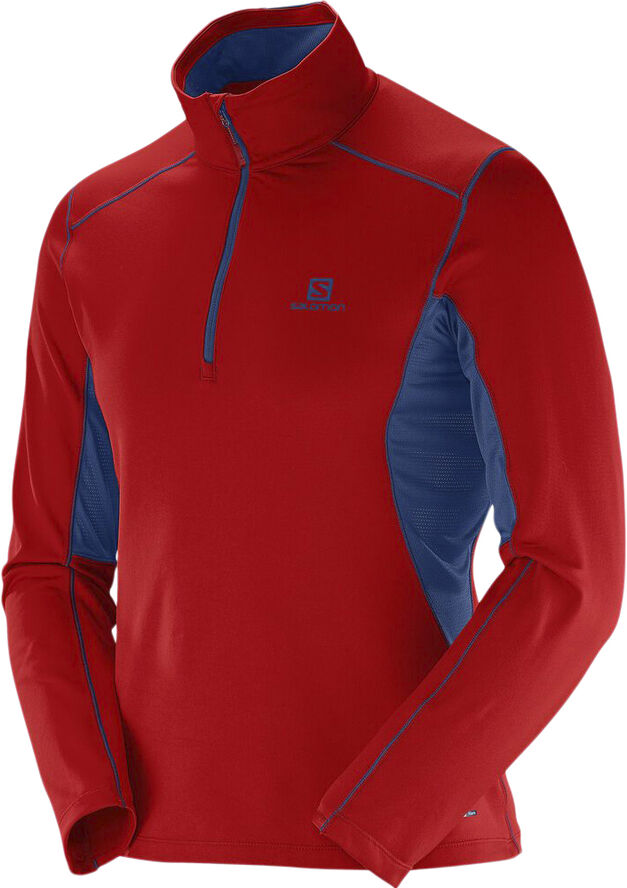 Salomon Discovery Activ Half Zipmatador Rød