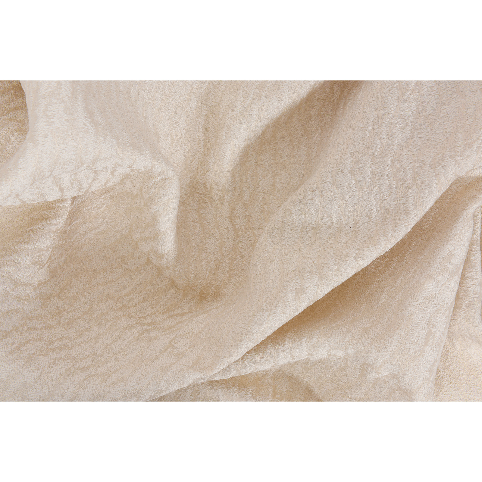 Fertigvorhang Jacquard Borke 135 x 250 cm creme