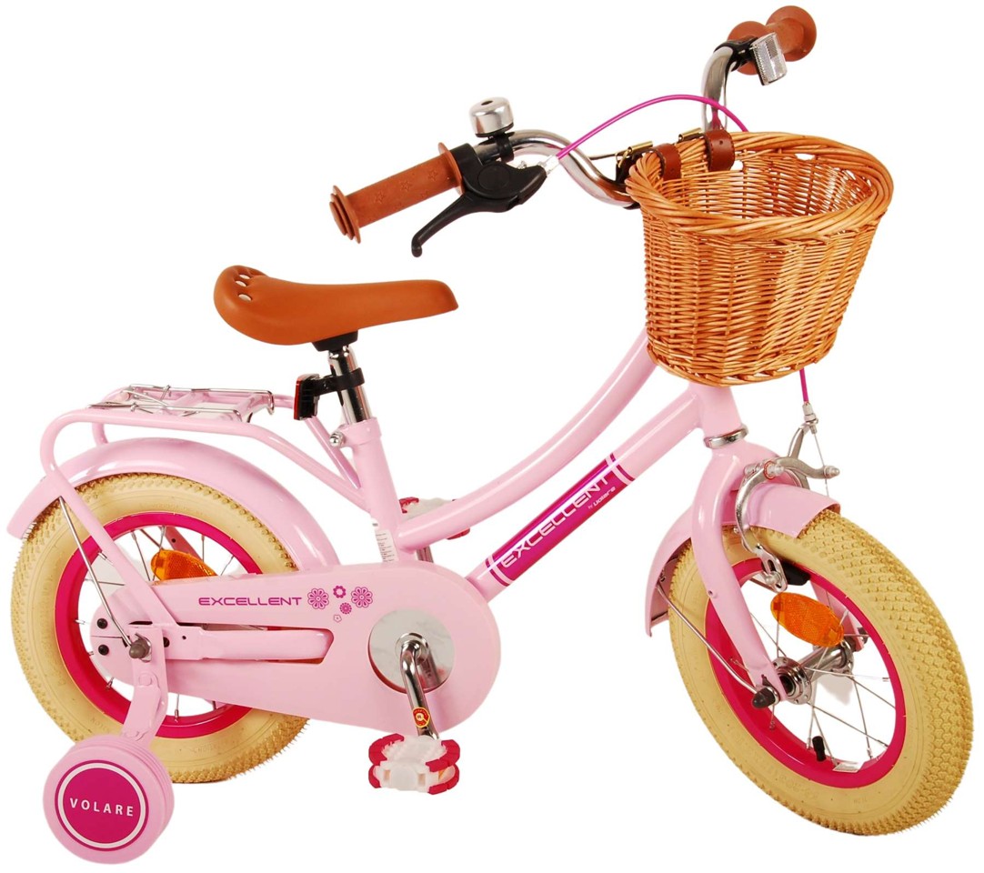 Volare - Børnecykel 12'' - Excellent Pink (21188)