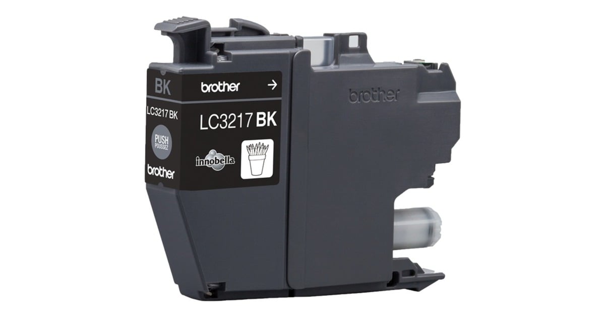 BrotherInkt - LC-3217BK Zwart