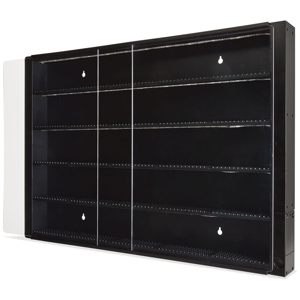 5-stöckige Minifiguren-Vitrine mit LED-Beleuchtung