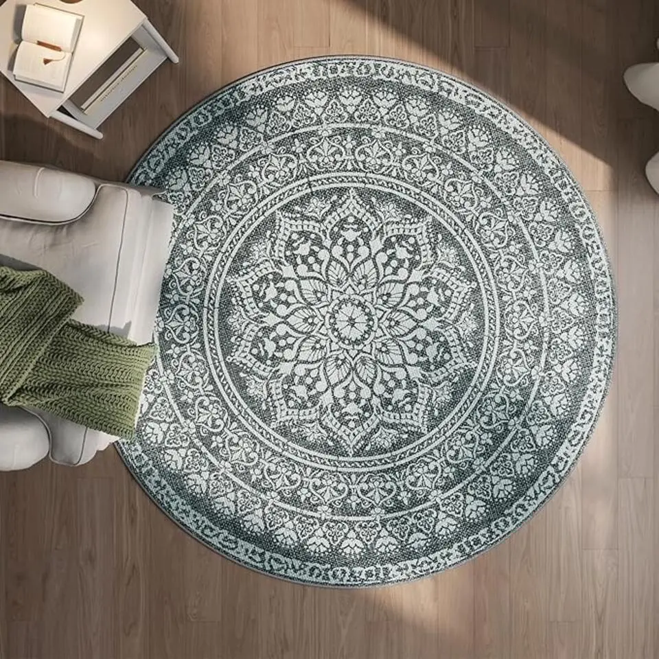 Parya Vloerkleed Rond - Antislip - Diameter 160 cm