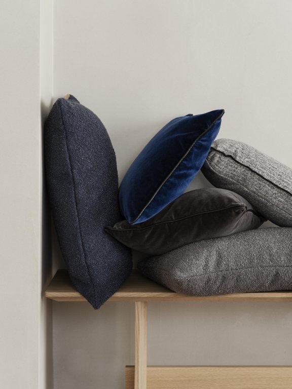 Blomus Boucle kussenhoes 40x40 moonbeam