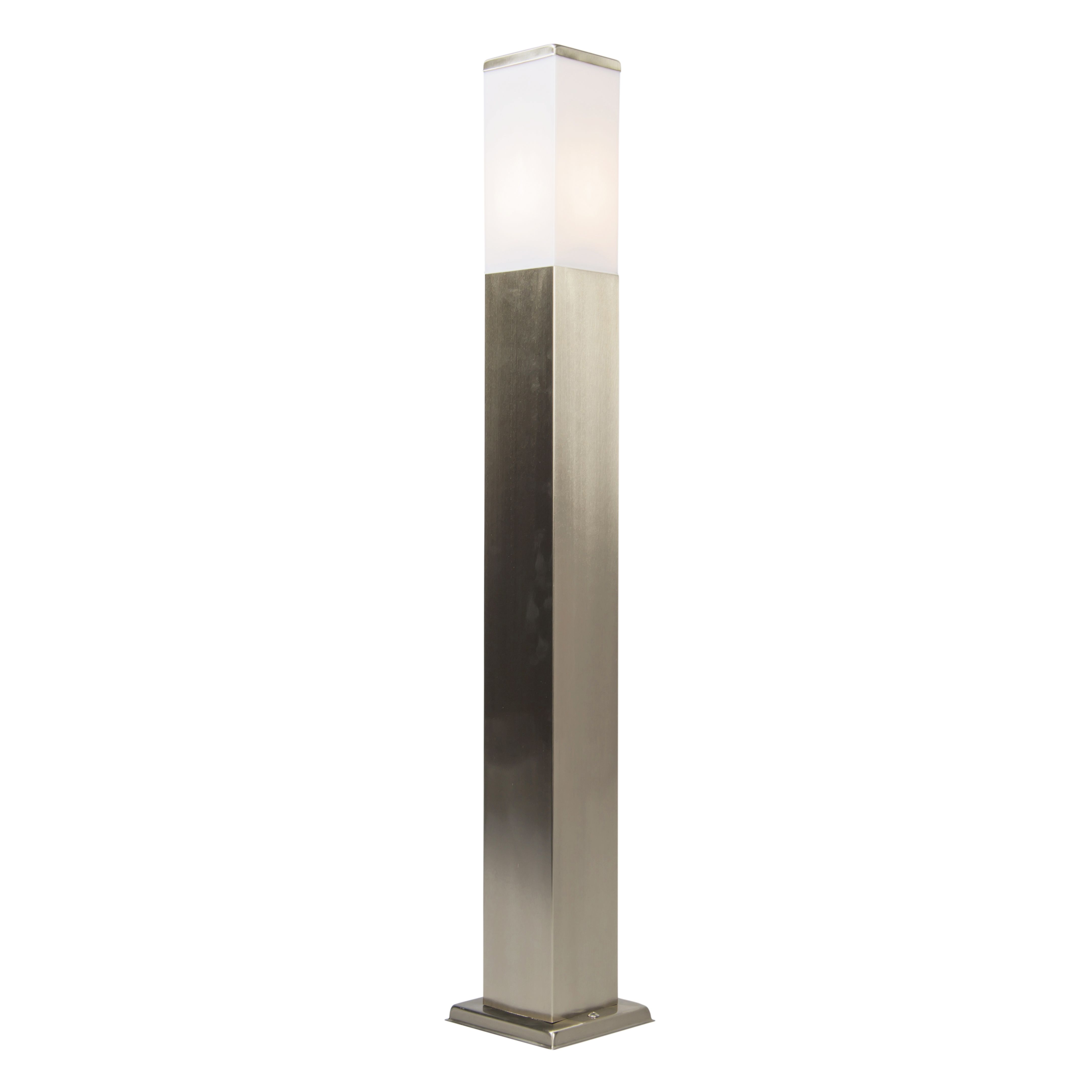 Moderne buitenlamp paal staal 80 cm IP44 - Malios