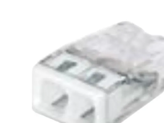 Wago 2273-202, Transparent, Hvid, 10 mm, 16,7 mm, 5,8 mm, 0,713 g