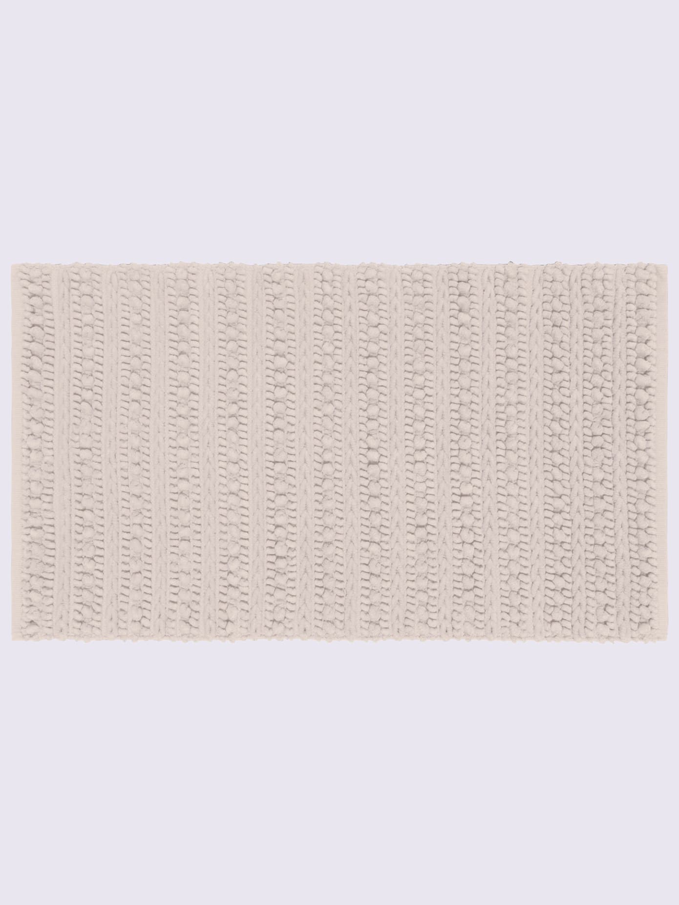 Tapis de bain en coton recyclé