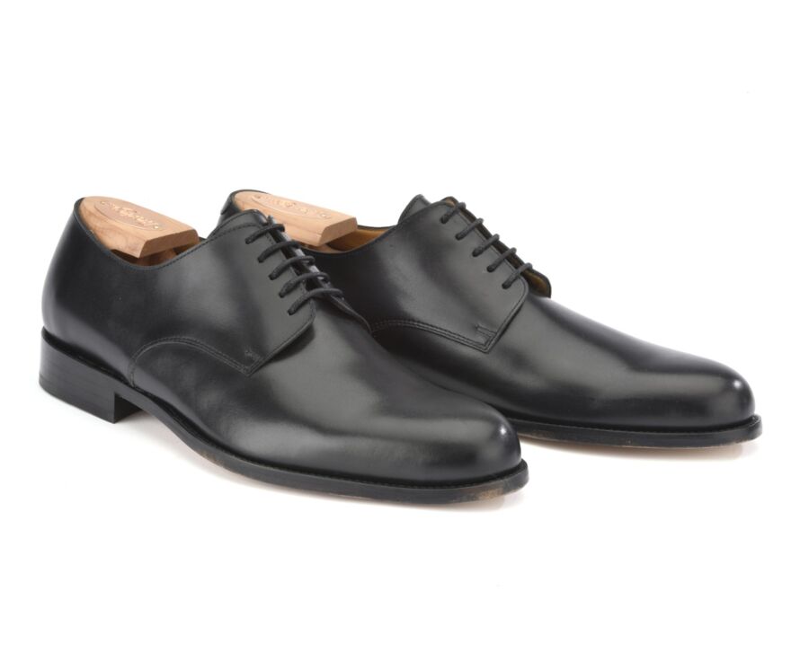 Derbies homme Noir semelle cuir - DOVER