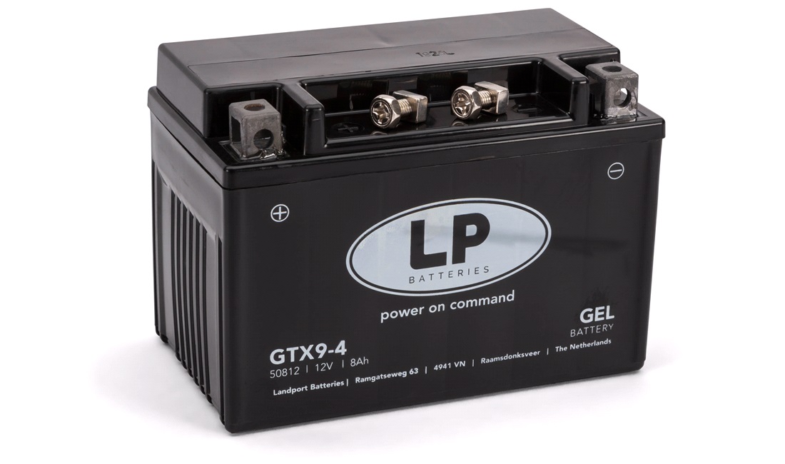 Batteri 12V-8Ah GTX9-BS Gel, Duke 200