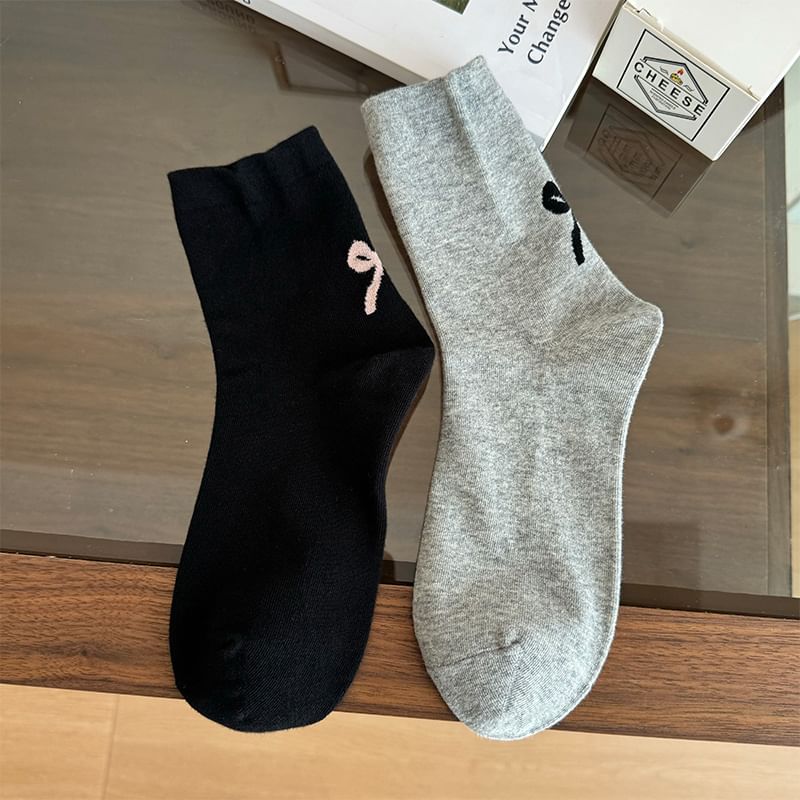 Lucky Nine - Sokkenset met strikprint