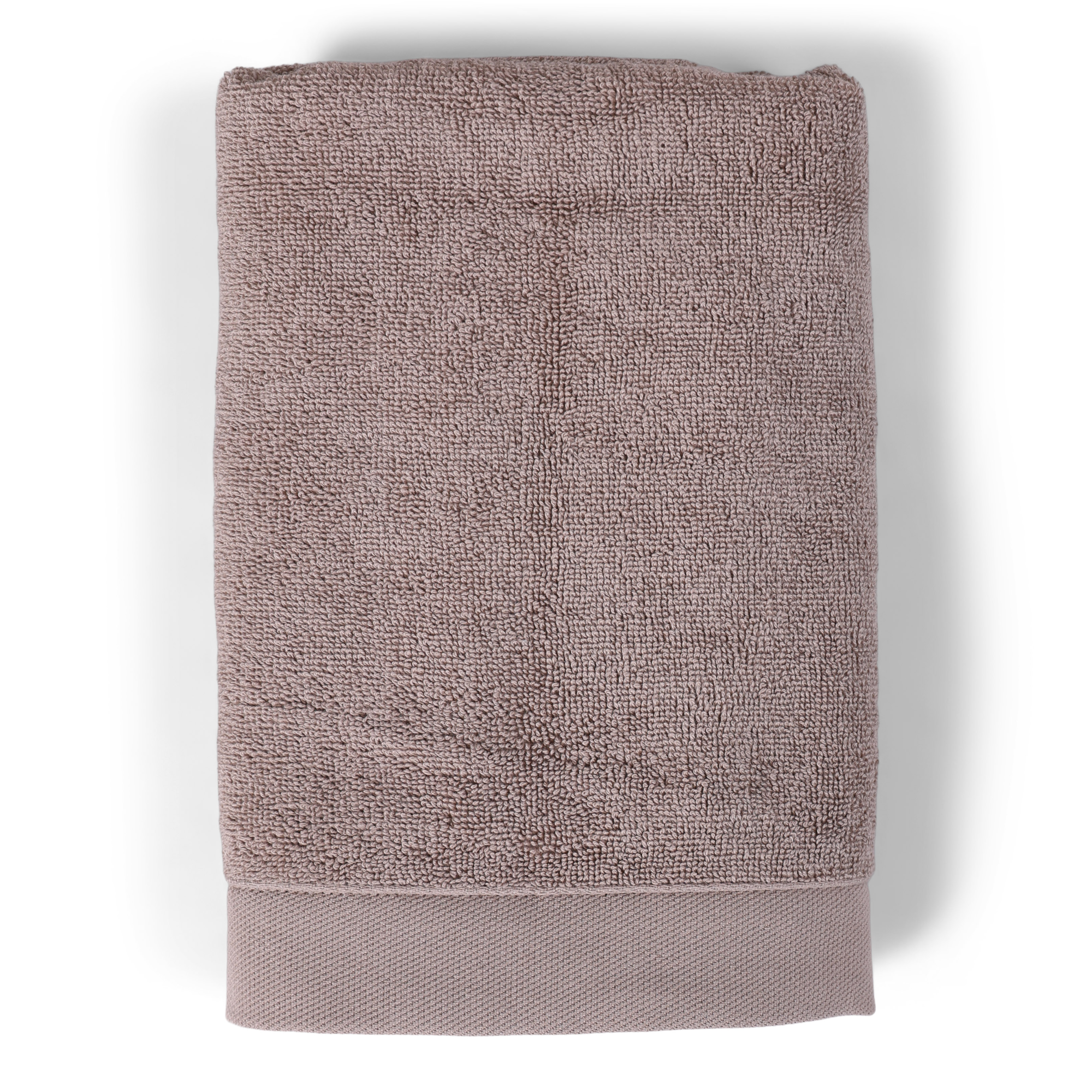 Handdoek beige 50x100 cm  - set van 8