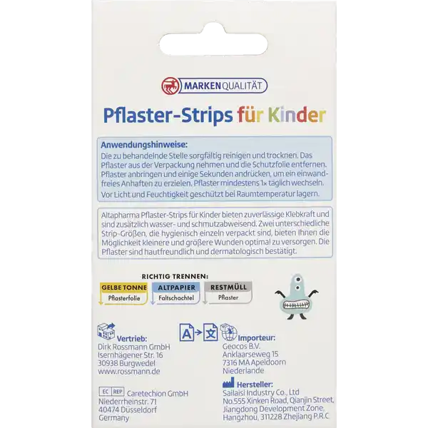 Pflaster-Strips für Kinder