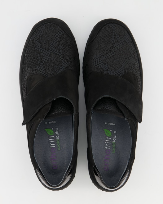 Waldläufer Henni-Soft Slipper in Schwarz