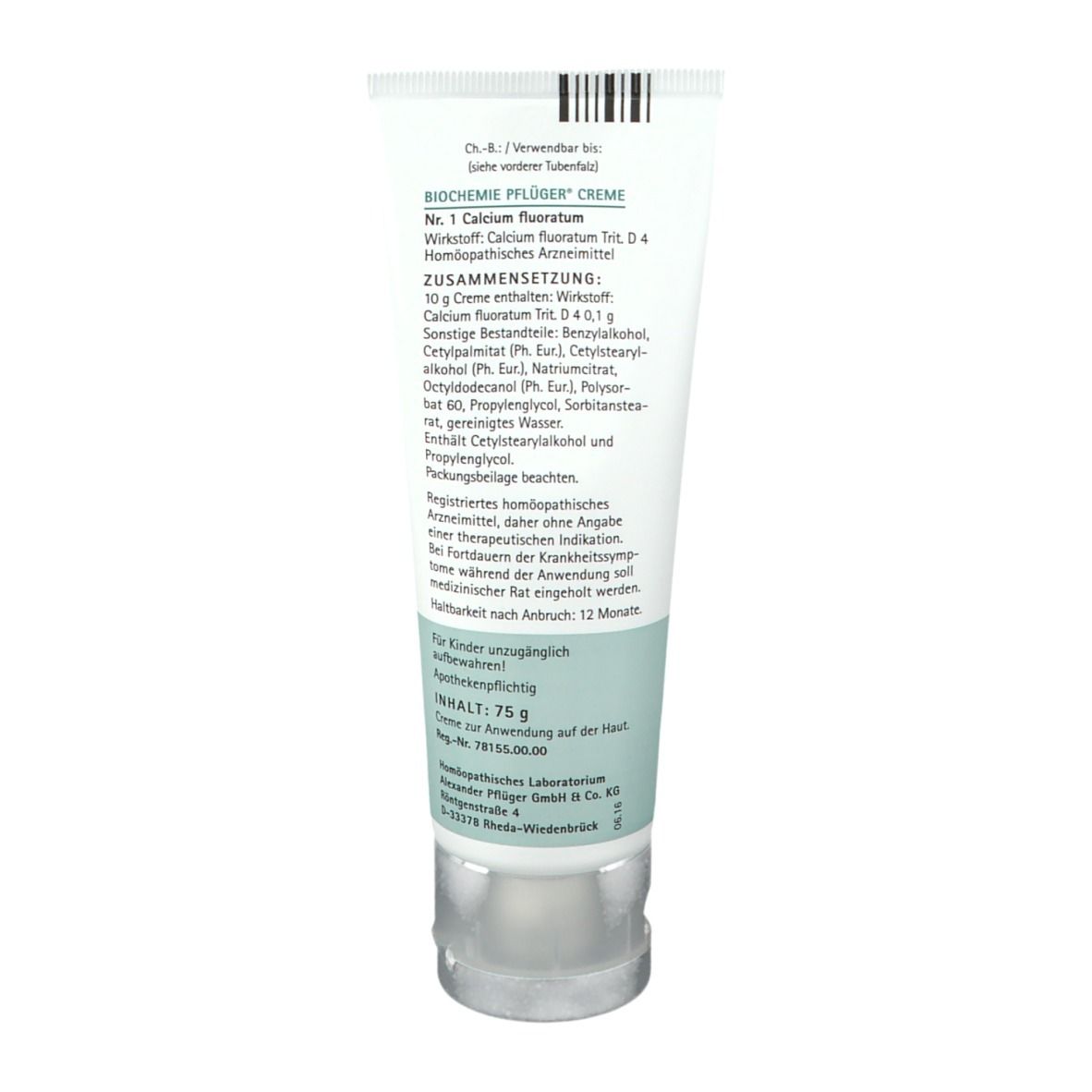 Biochemie Pflüger® Nr. 1 Calcium fluoratum D4 Creme