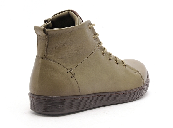 Andrea conti boots bottine plates femme 0342804 kaki