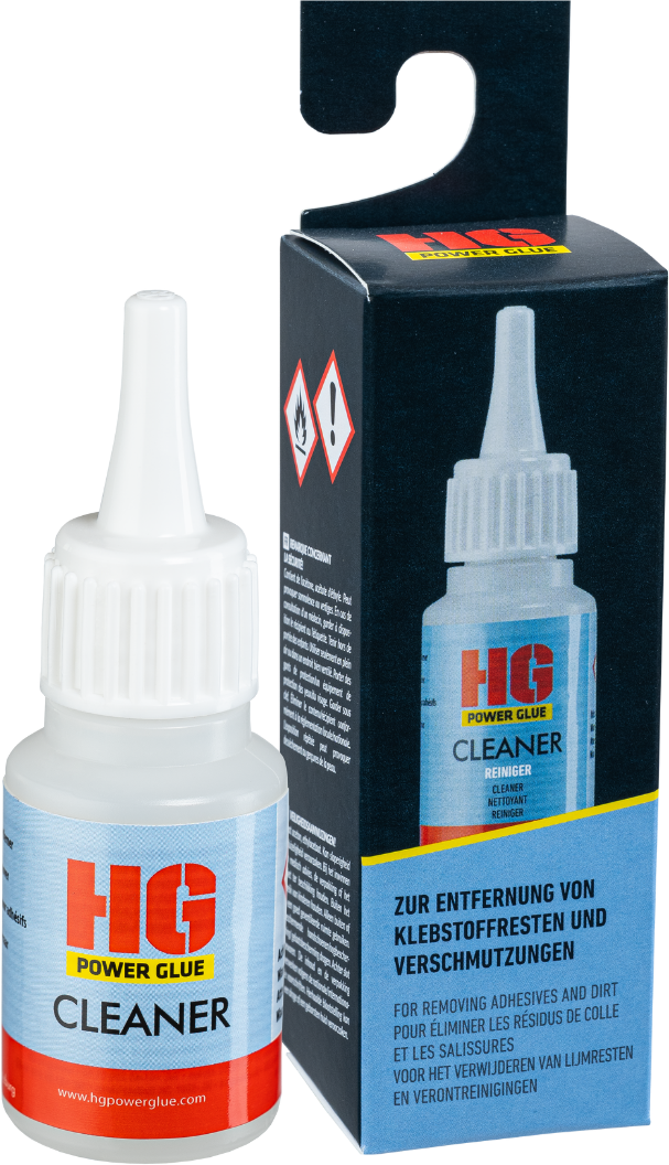 HG Power Glue  Cleaner, 20 ml    Effektive Reinigung für perfekte Klebeergebnisse