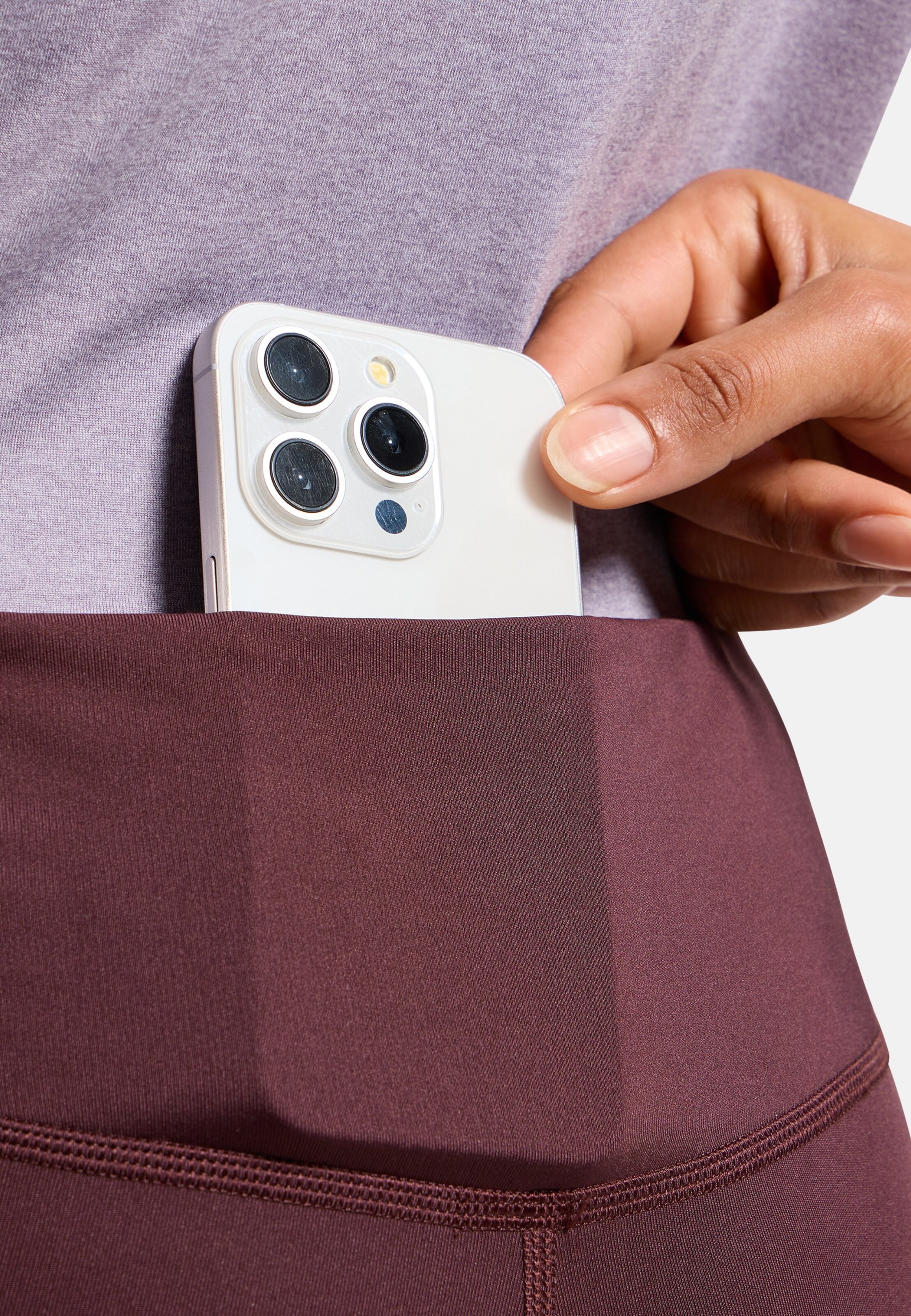 Zeroweight Lauftights in fudge