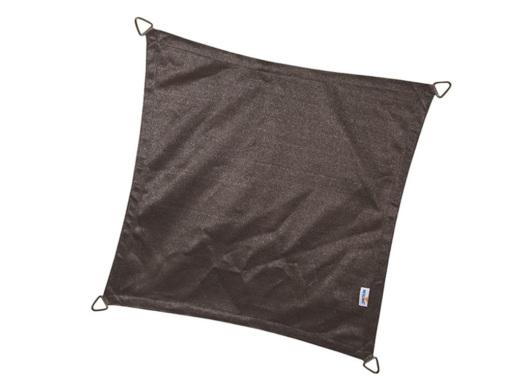 Platinum Coolfit 5x5m vierkant schaduwdoek - Antraciet