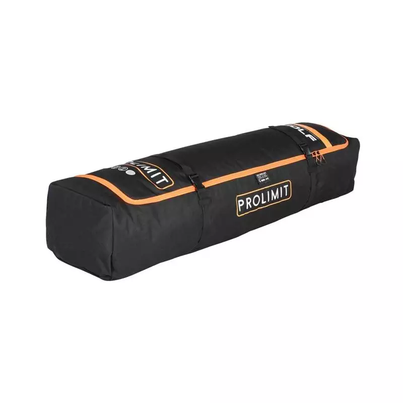 Board Bag Kite Golfbag avec roulettes TRAVEL LIGHT Prolimit Black/Orange 150x45