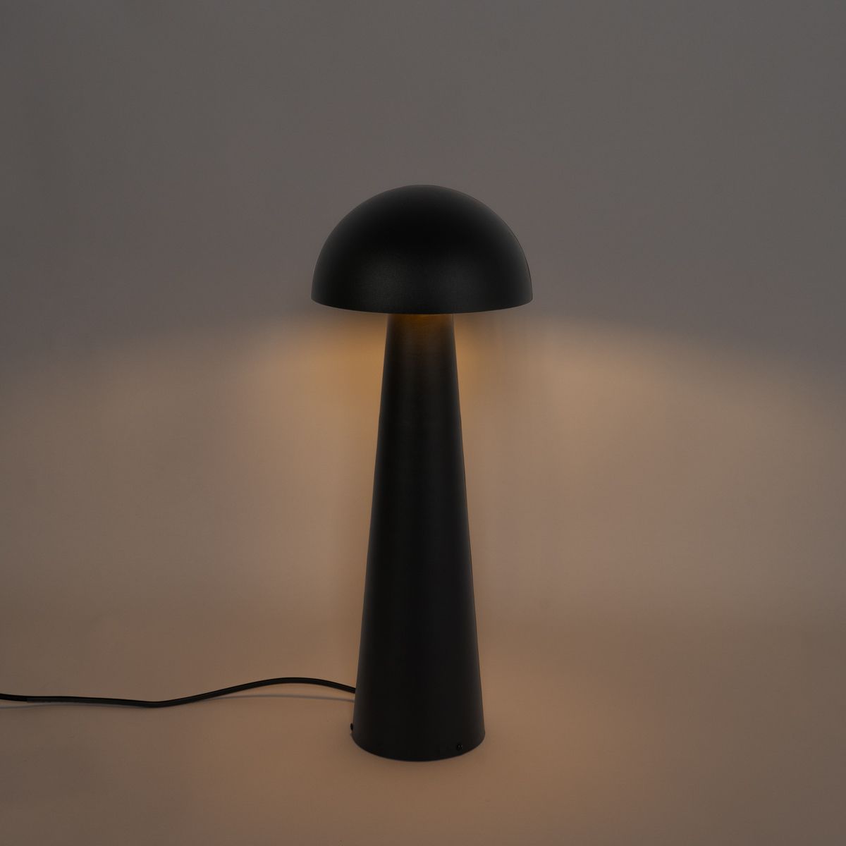 Buiten vloerlamp zwart 65 cm - Mushroom