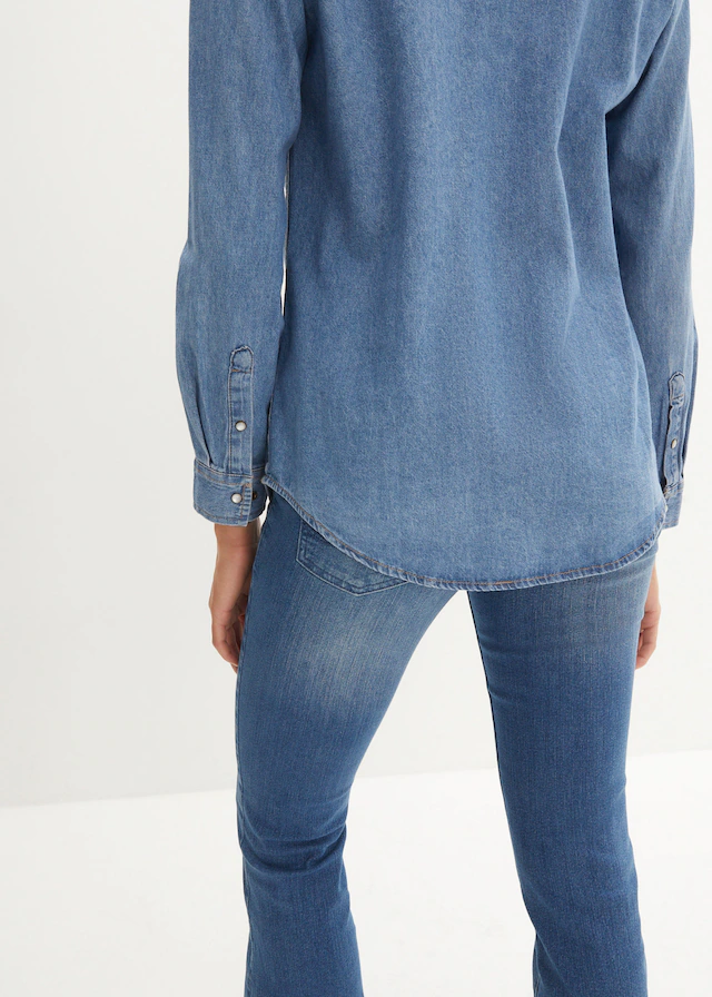 bonprix Jeanshemd
