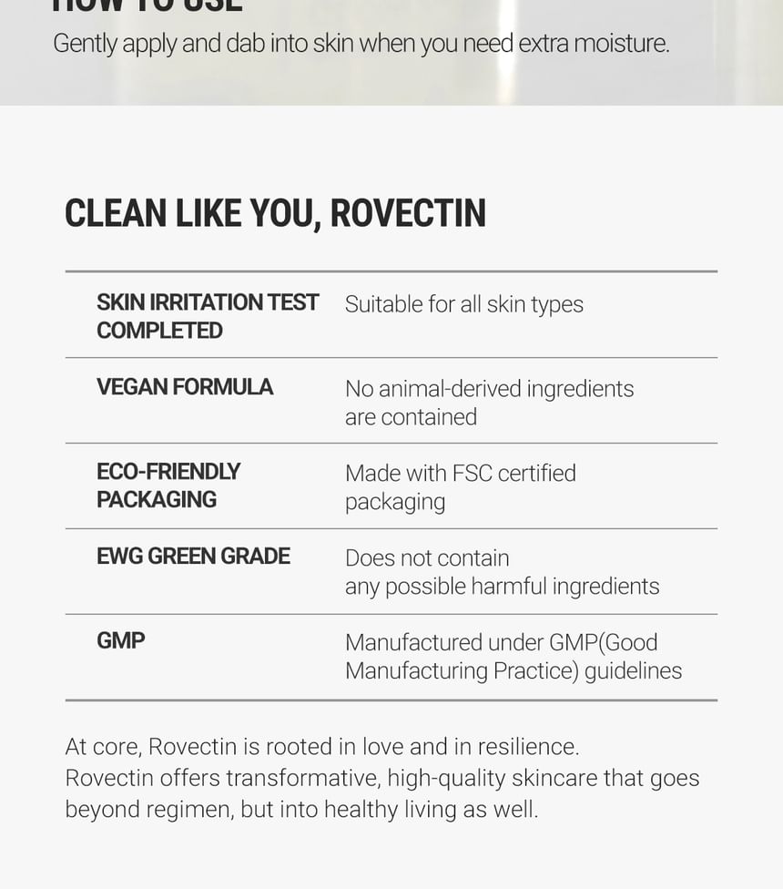 ROVECTIN - Intense Glow Olie