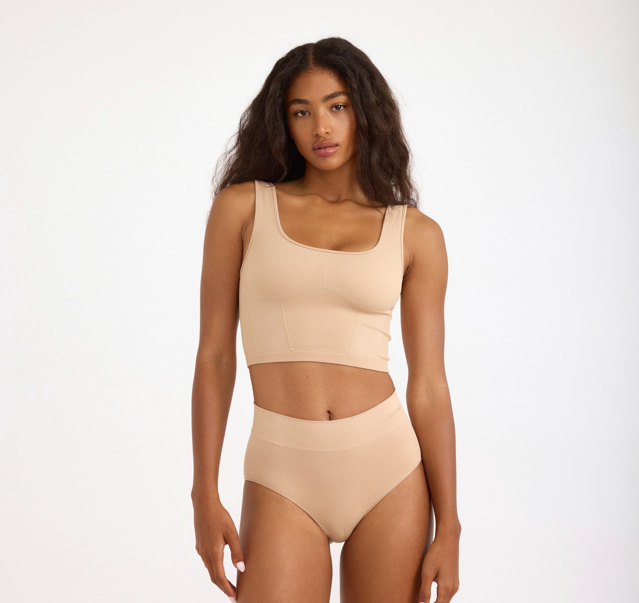 RECYCLED NYLON<br>Smooth Corset Top