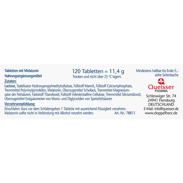 aktiv Melatonin Tabletten