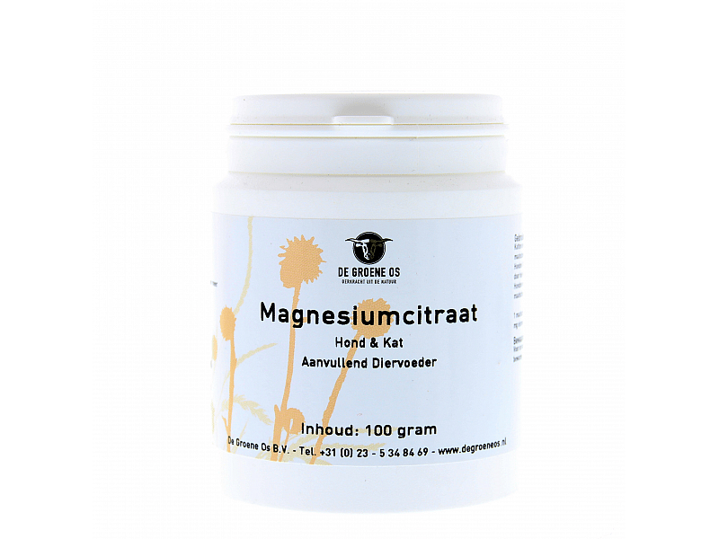 Magnesiumcitraat Groene Os 100 gram
