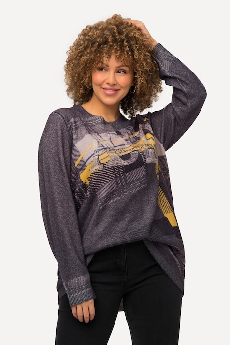 Pullover, Rundhals, Langarm, weicher Feinstrick