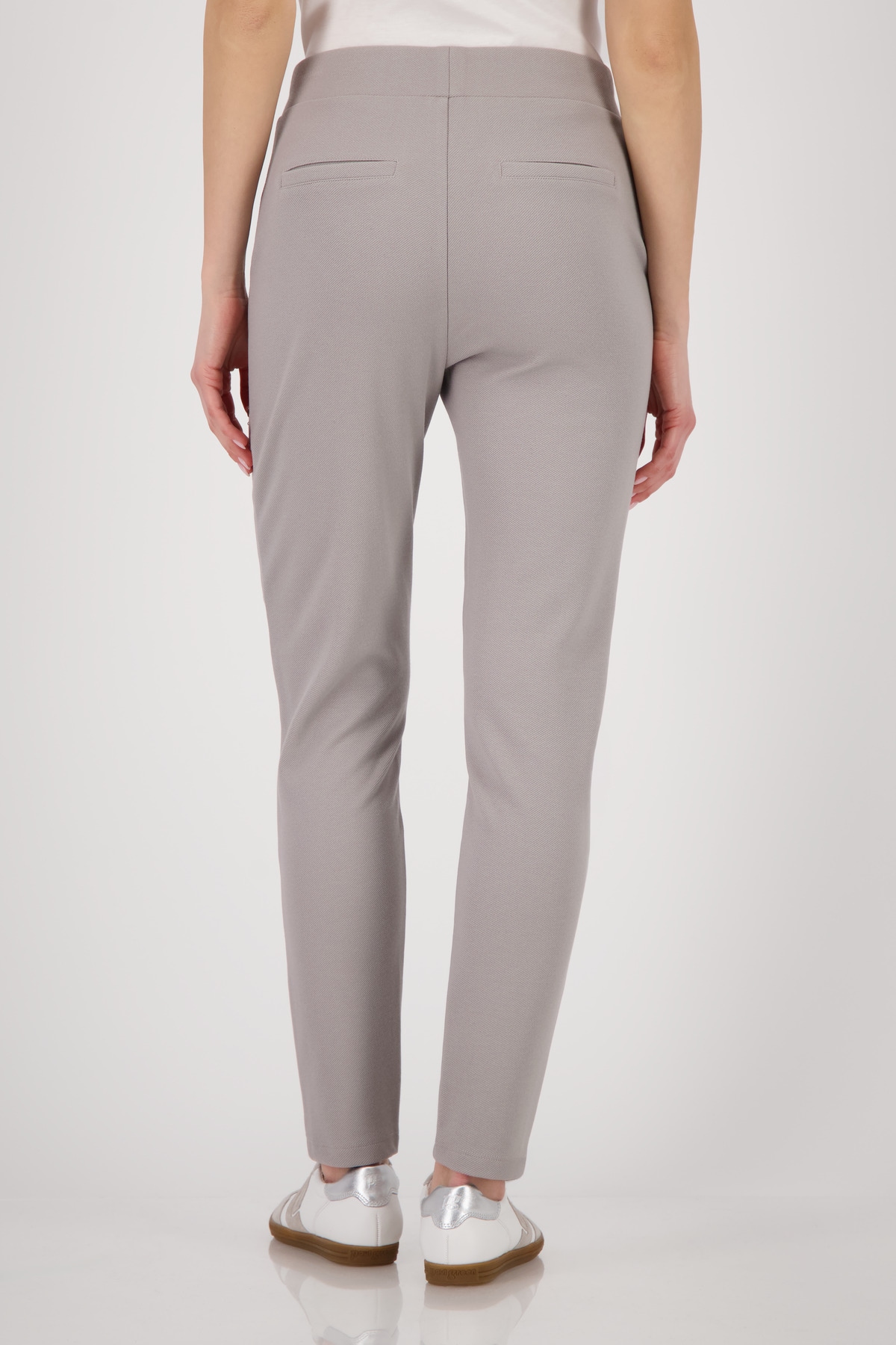 Monari Jogger Pants »Hose Basic Rippe«  mit schmaler Beinform