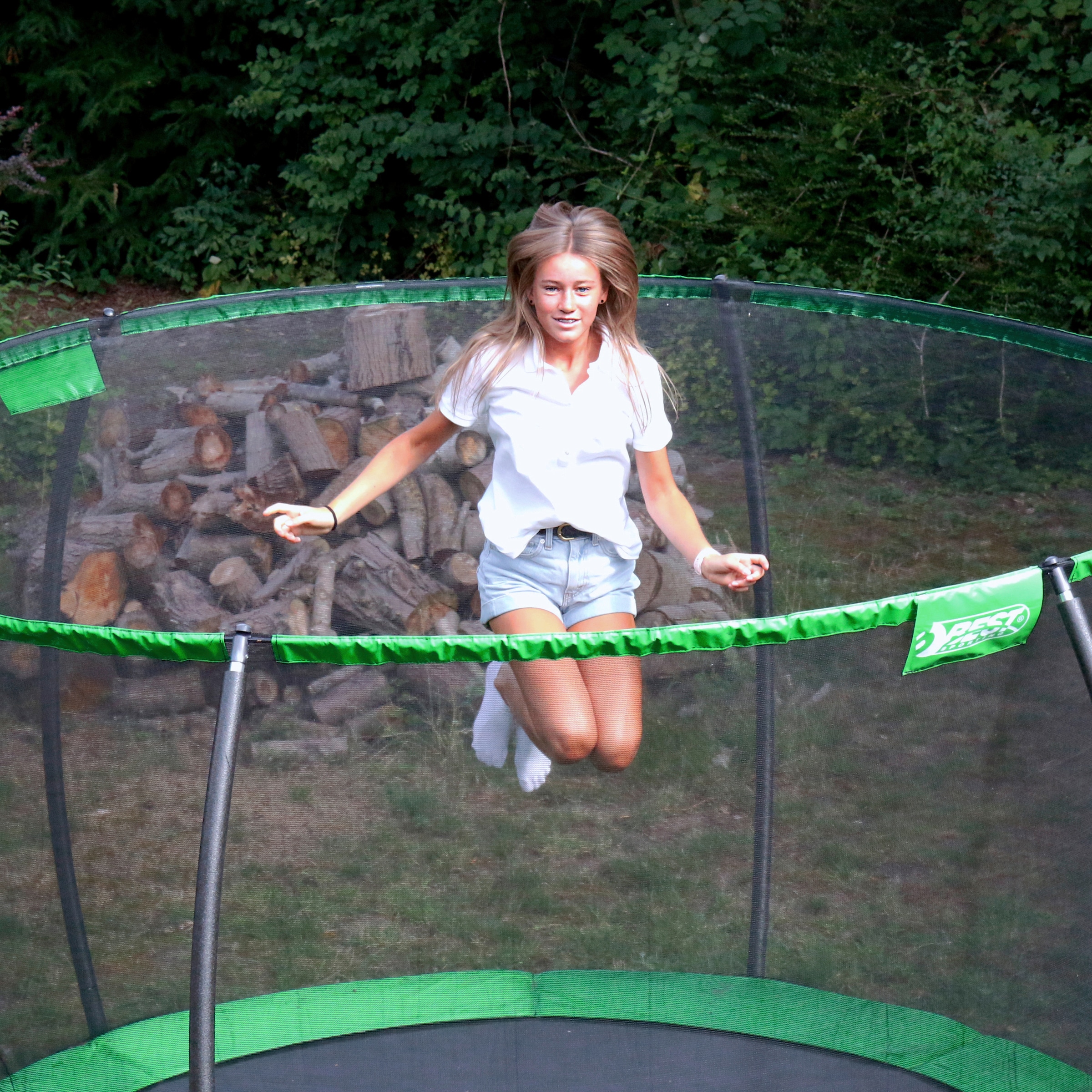 Best Sporting Gartentrampolin »57122 Superstar 2.0« Ø 366 cm mit Netz