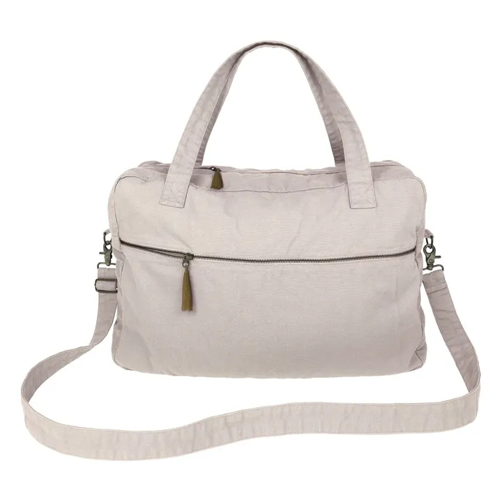 Numero 74 Sac weekender en coton bio | Powder S018