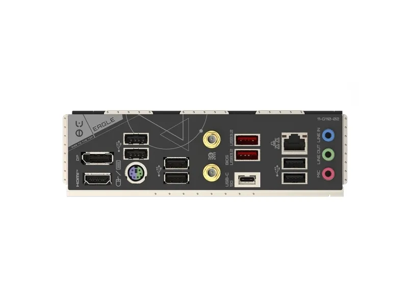 Gigabyte B650 EAGLE AX - Bundkort - ATX - Socket AM5 - AMD B650 Chipset - USB-C 3.2 Gen 1, USB 3.2 Gen 2, USB 3.2 Gen 1 - Gigabit LAN - onboard grafik (CPU påkrævet) - HD Audio (8-kanaler)